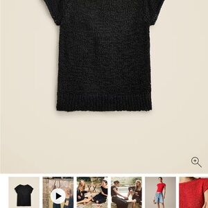 J. Crew Montauk textured sweater-tee Medium